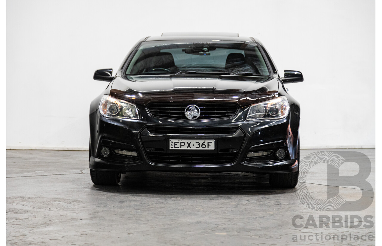 5/2014 Holden Commodore SS-V Redline VF MY15 4d Sedan Black V8 6.0L
