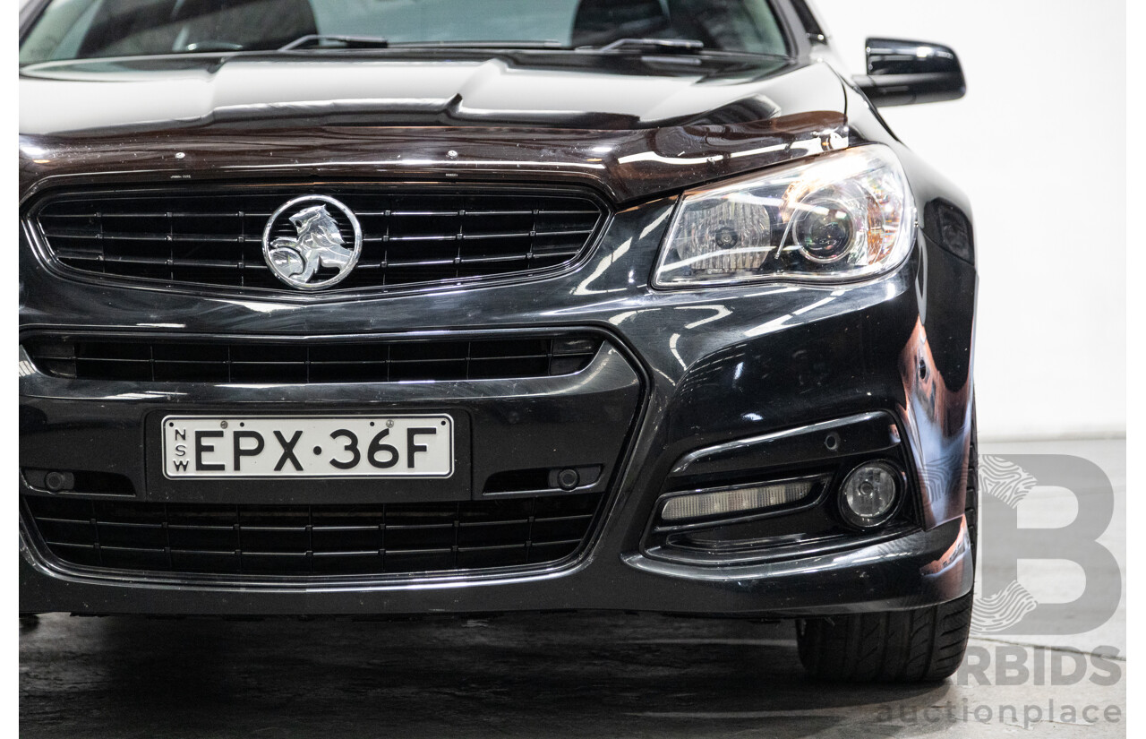 5/2014 Holden Commodore SS-V Redline VF MY15 4d Sedan Black V8 6.0L