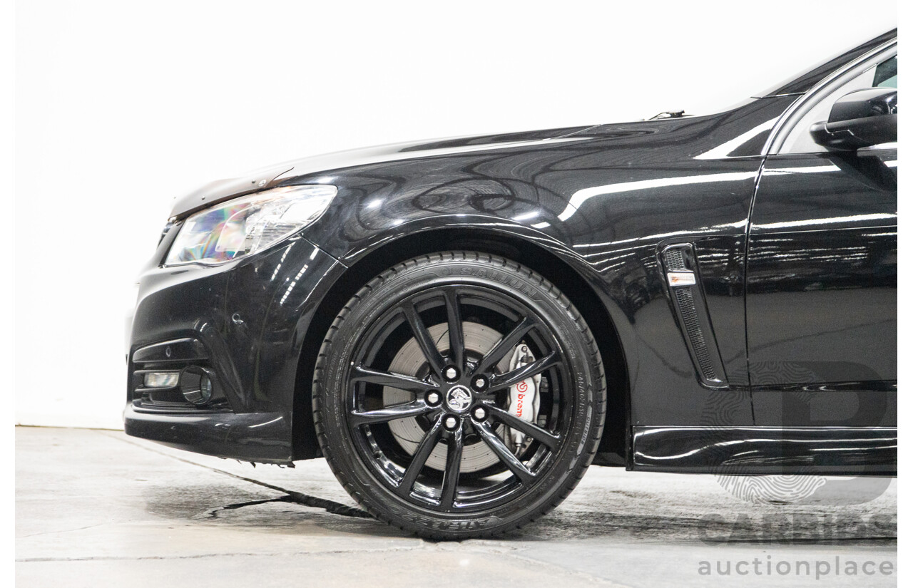 5/2014 Holden Commodore SS-V Redline VF MY15 4d Sedan Black V8 6.0L