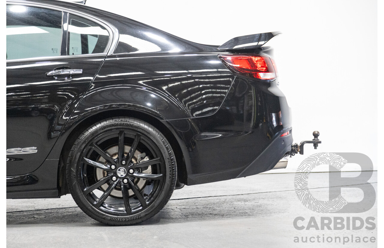 5/2014 Holden Commodore SS-V Redline VF MY15 4d Sedan Black V8 6.0L