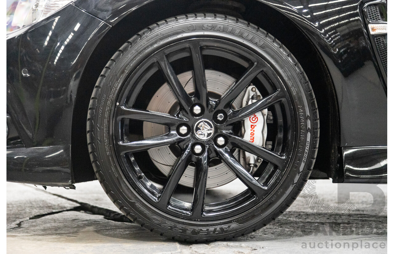 5/2014 Holden Commodore SS-V Redline VF MY15 4d Sedan Black V8 6.0L