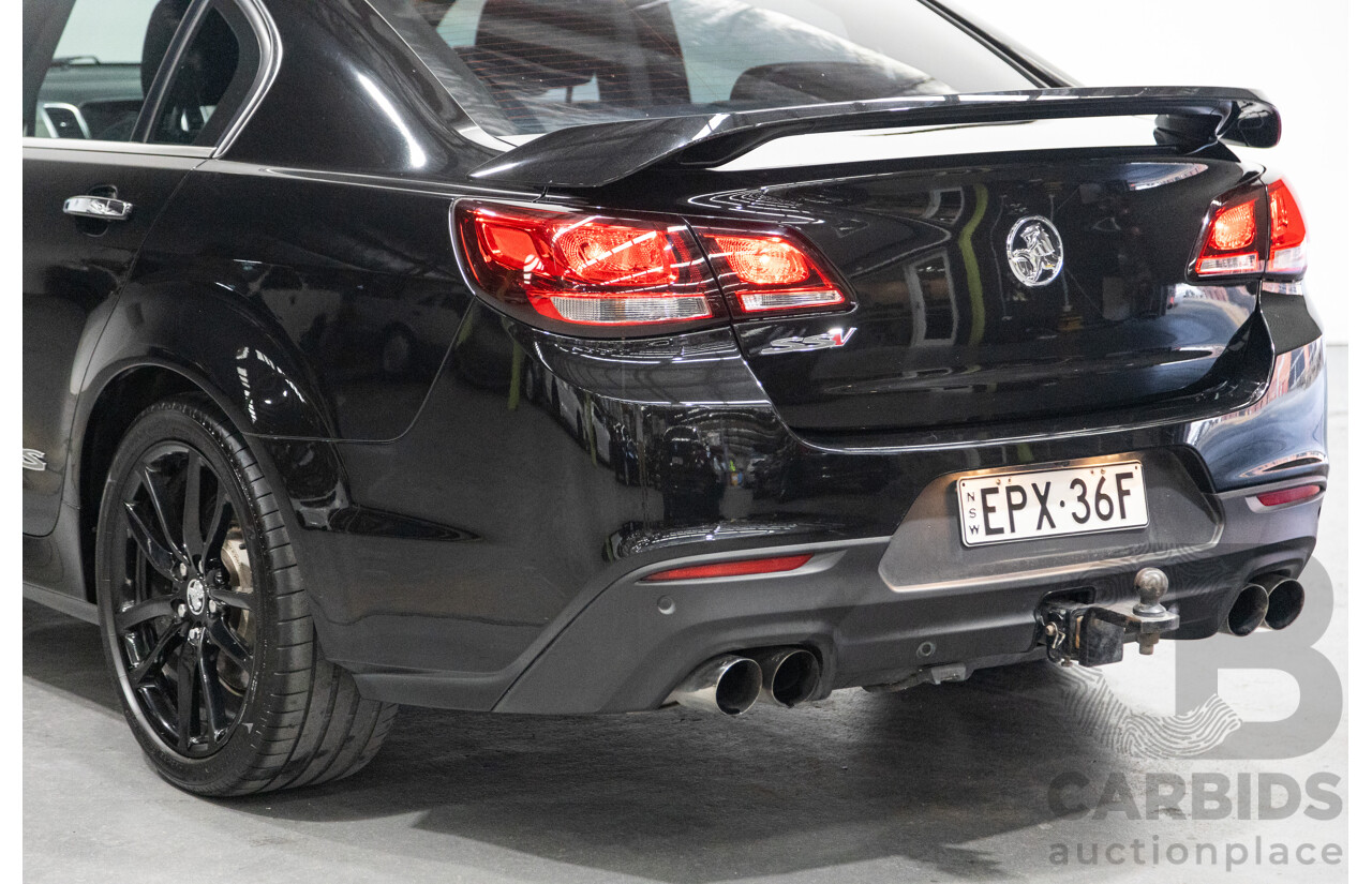 5/2014 Holden Commodore SS-V Redline VF MY15 4d Sedan Black V8 6.0L