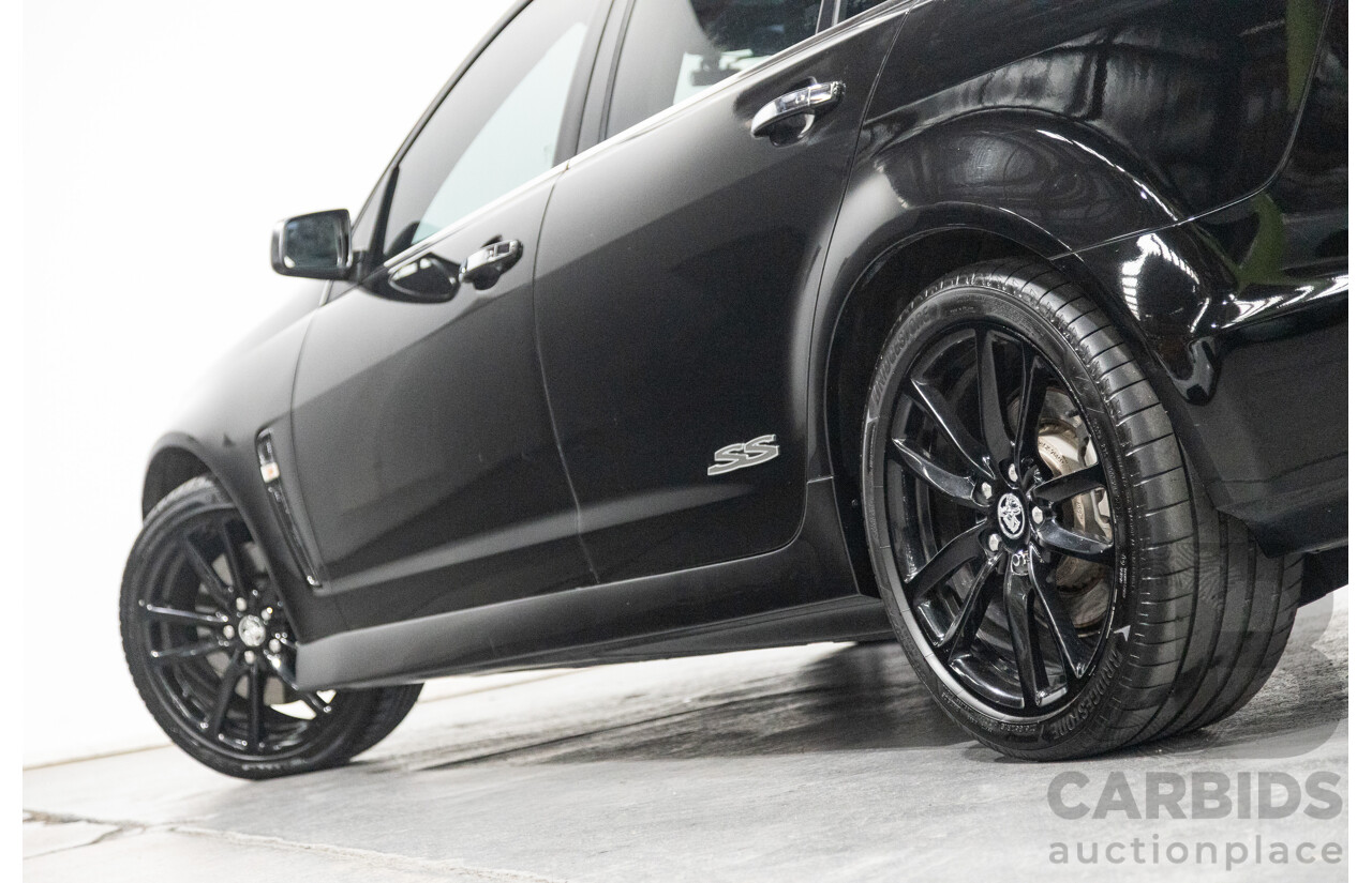 5/2014 Holden Commodore SS-V Redline VF MY15 4d Sedan Black V8 6.0L