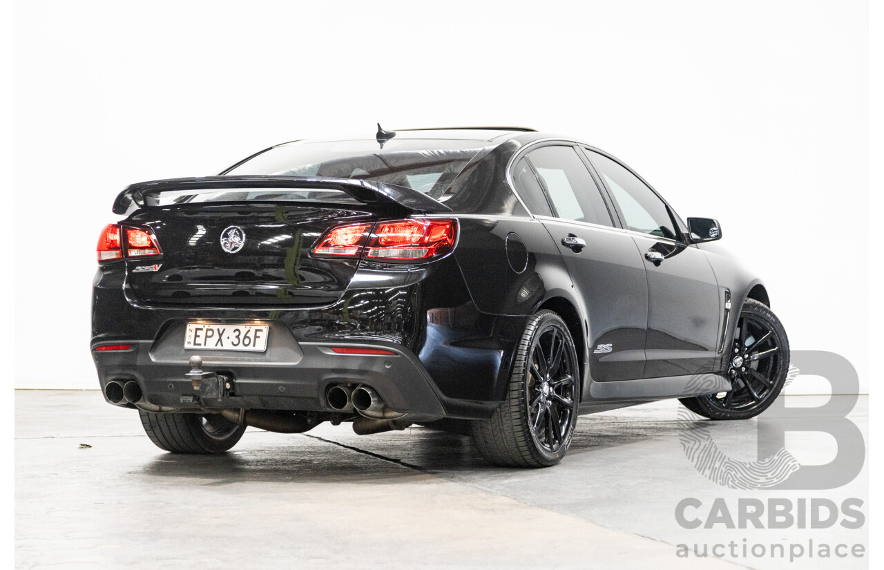 5/2014 Holden Commodore SS-V Redline VF MY15 4d Sedan Black V8 6.0L