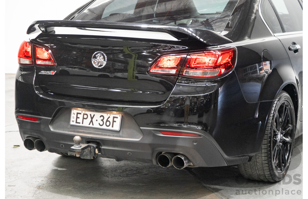 5/2014 Holden Commodore SS-V Redline VF MY15 4d Sedan Black V8 6.0L