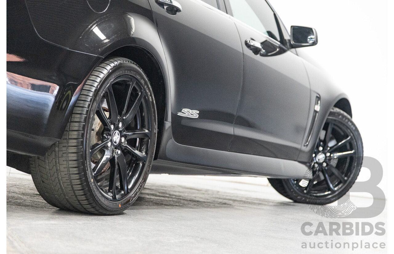 5/2014 Holden Commodore SS-V Redline VF MY15 4d Sedan Black V8 6.0L