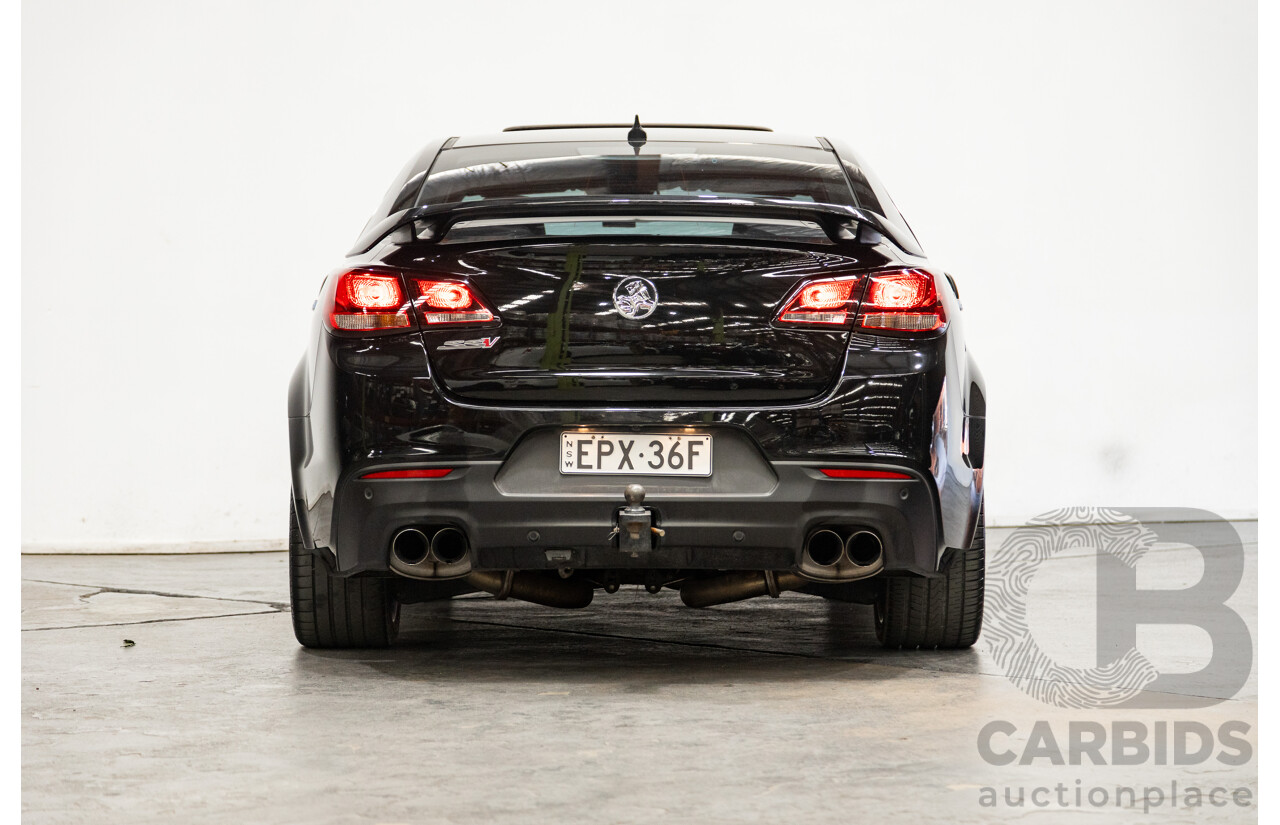 5/2014 Holden Commodore SS-V Redline VF MY15 4d Sedan Black V8 6.0L