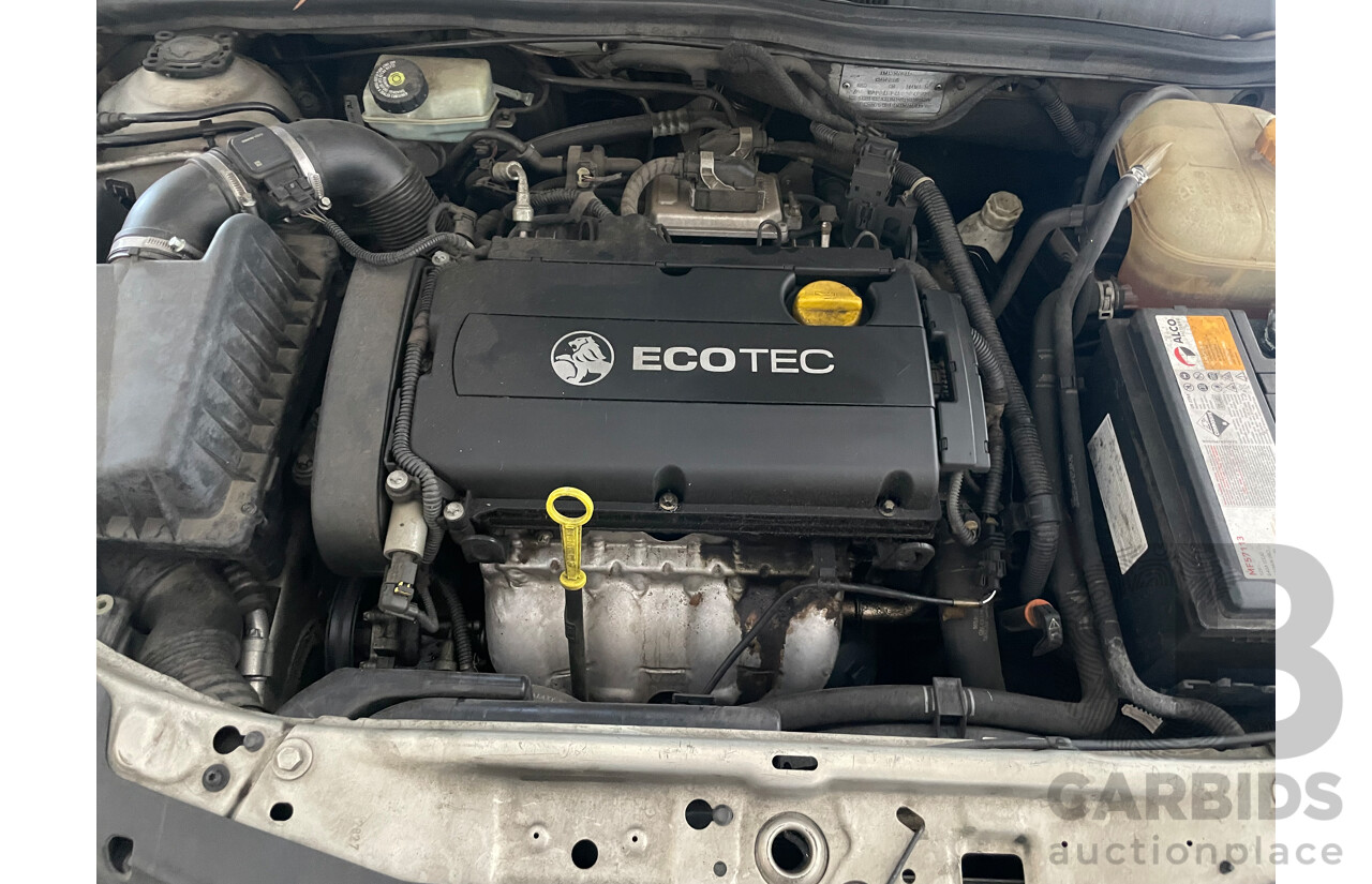 2/2008 Holden Astra 60TH Anniversary AH MY08.5 5d Hatchback Silver 1.8L