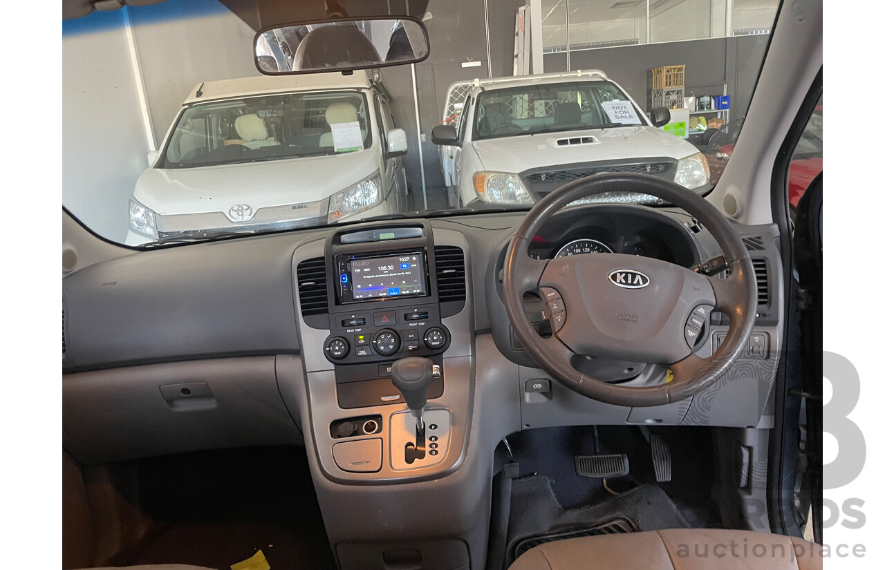 11/09 Kia Grand Carnival PREMIUM FWD VQ 4D Wagon Blue 3.8L