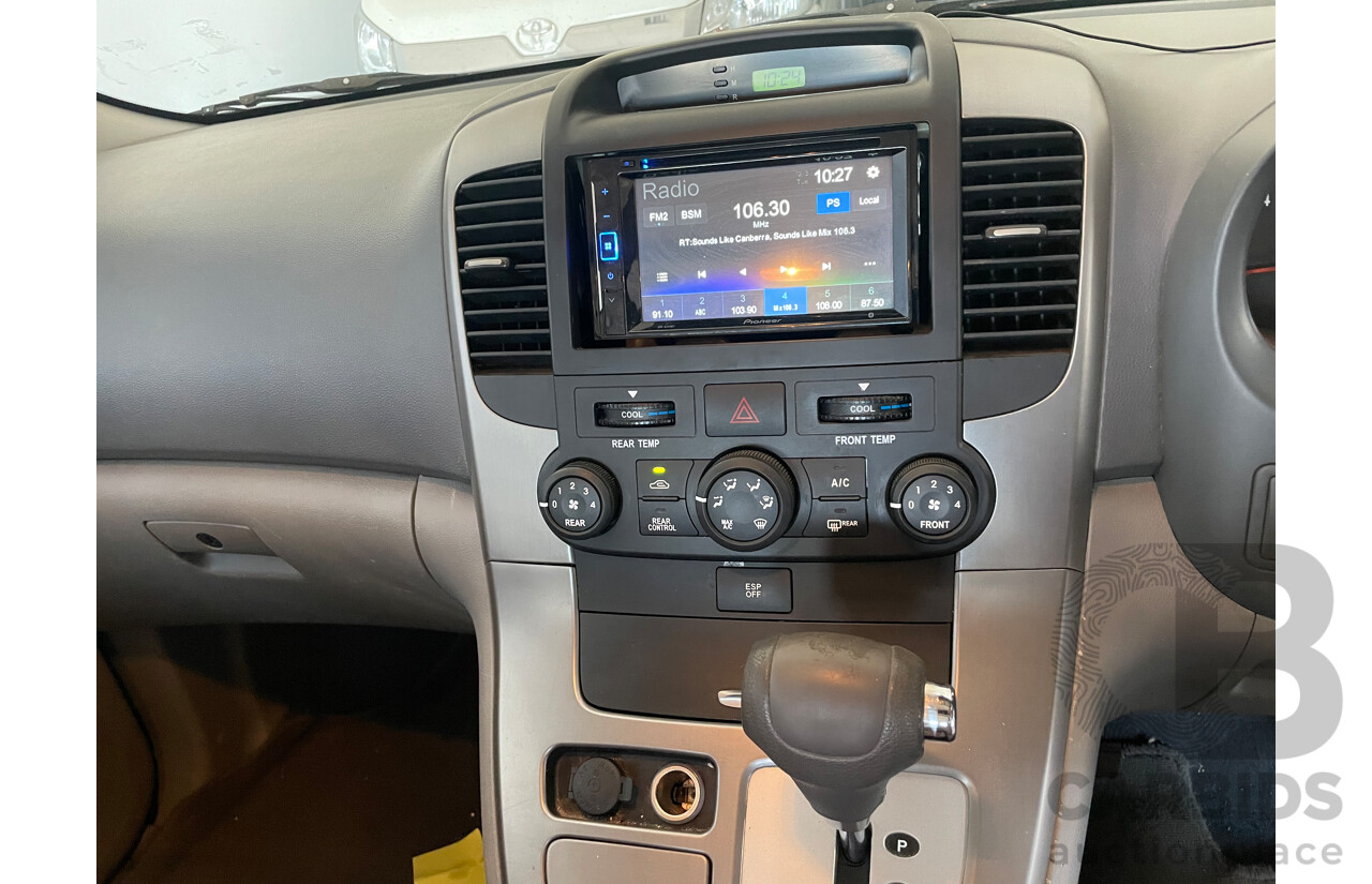 11/09 Kia Grand Carnival PREMIUM FWD VQ 4D Wagon Blue 3.8L