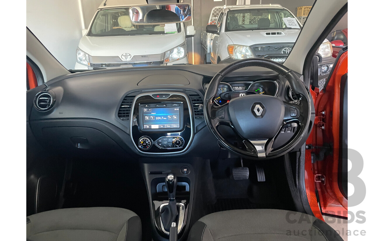 12/16 Renault Captur EXPRESSION FWD J87 4D Wagon Orange 1.2L
