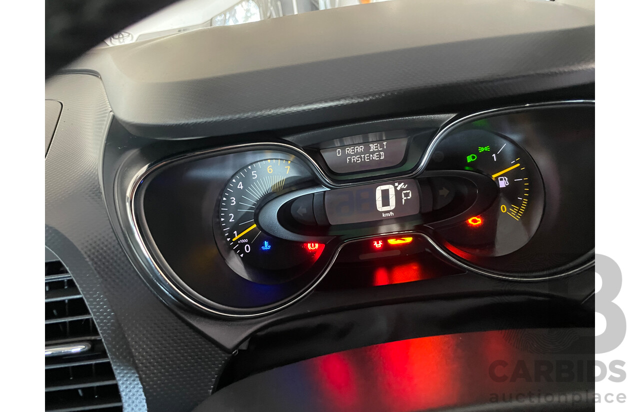 12/16 Renault Captur EXPRESSION FWD J87 4D Wagon Orange 1.2L