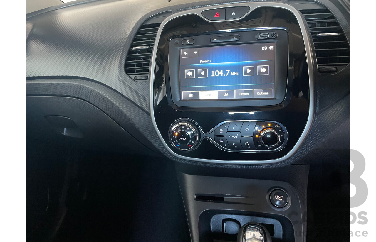 12/16 Renault Captur EXPRESSION FWD J87 4D Wagon Orange 1.2L