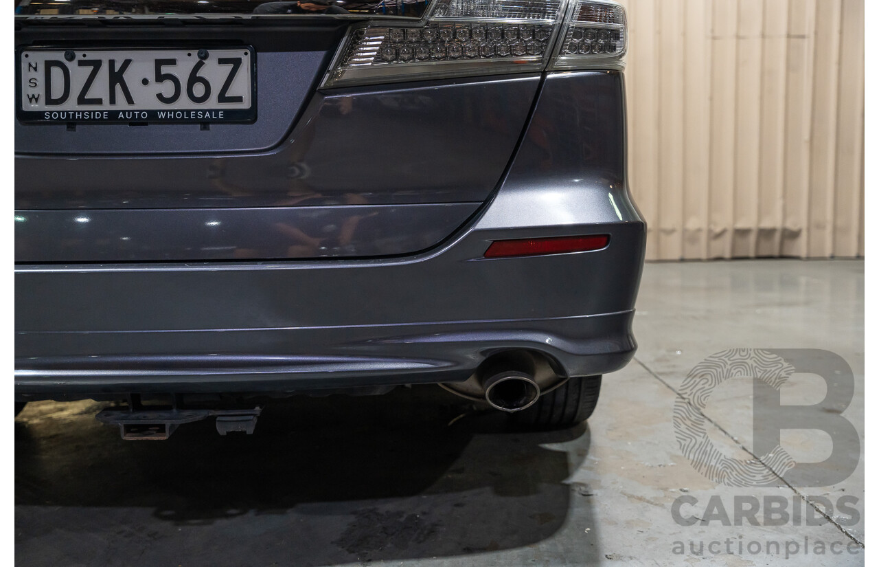 10/2012 Honda Odyssey Luxury RB MY12 4d Wagon Metallic Grey 2.4L - 7 Seater