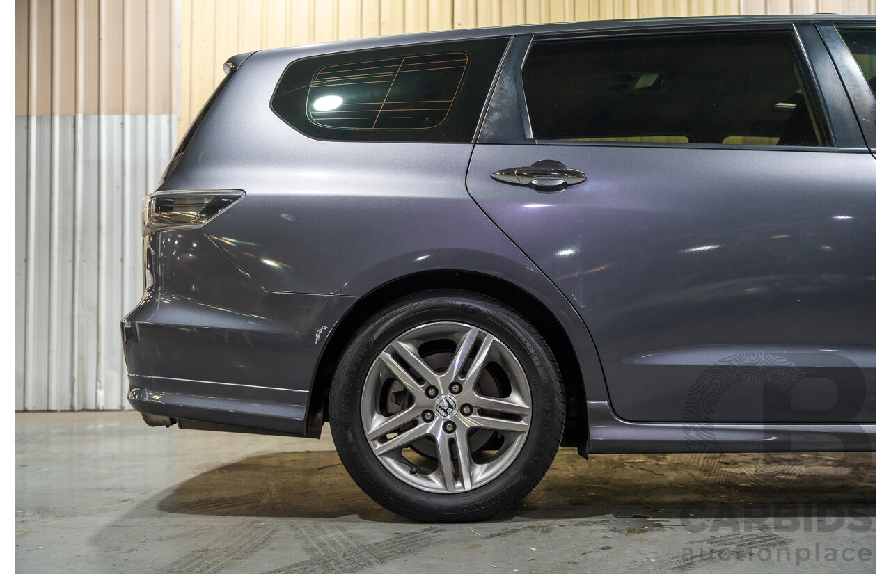 10/2012 Honda Odyssey Luxury RB MY12 4d Wagon Metallic Grey 2.4L - 7 Seater