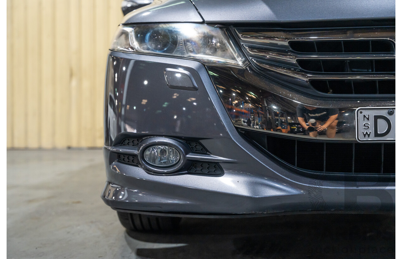 10/2012 Honda Odyssey Luxury RB MY12 4d Wagon Metallic Grey 2.4L - 7 Seater