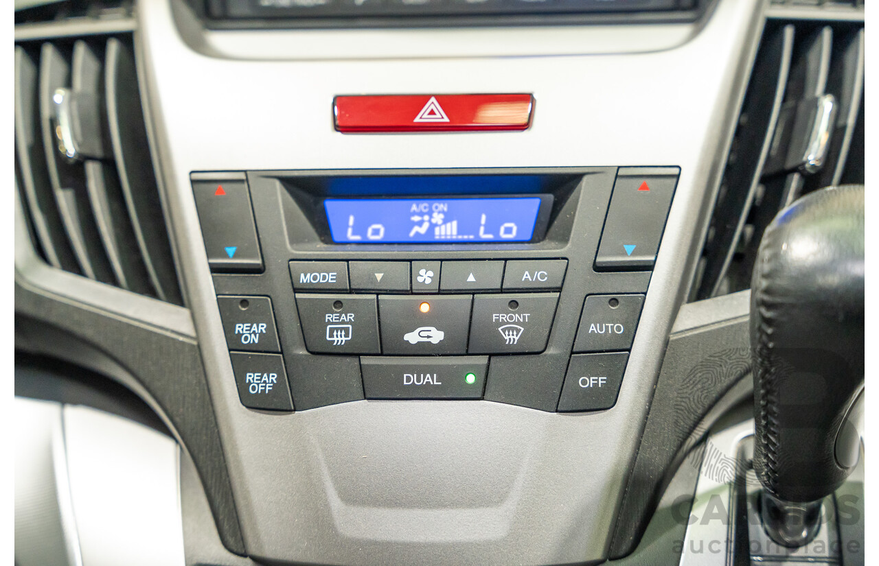 10/2012 Honda Odyssey Luxury RB MY12 4d Wagon Metallic Grey 2.4L - 7 Seater