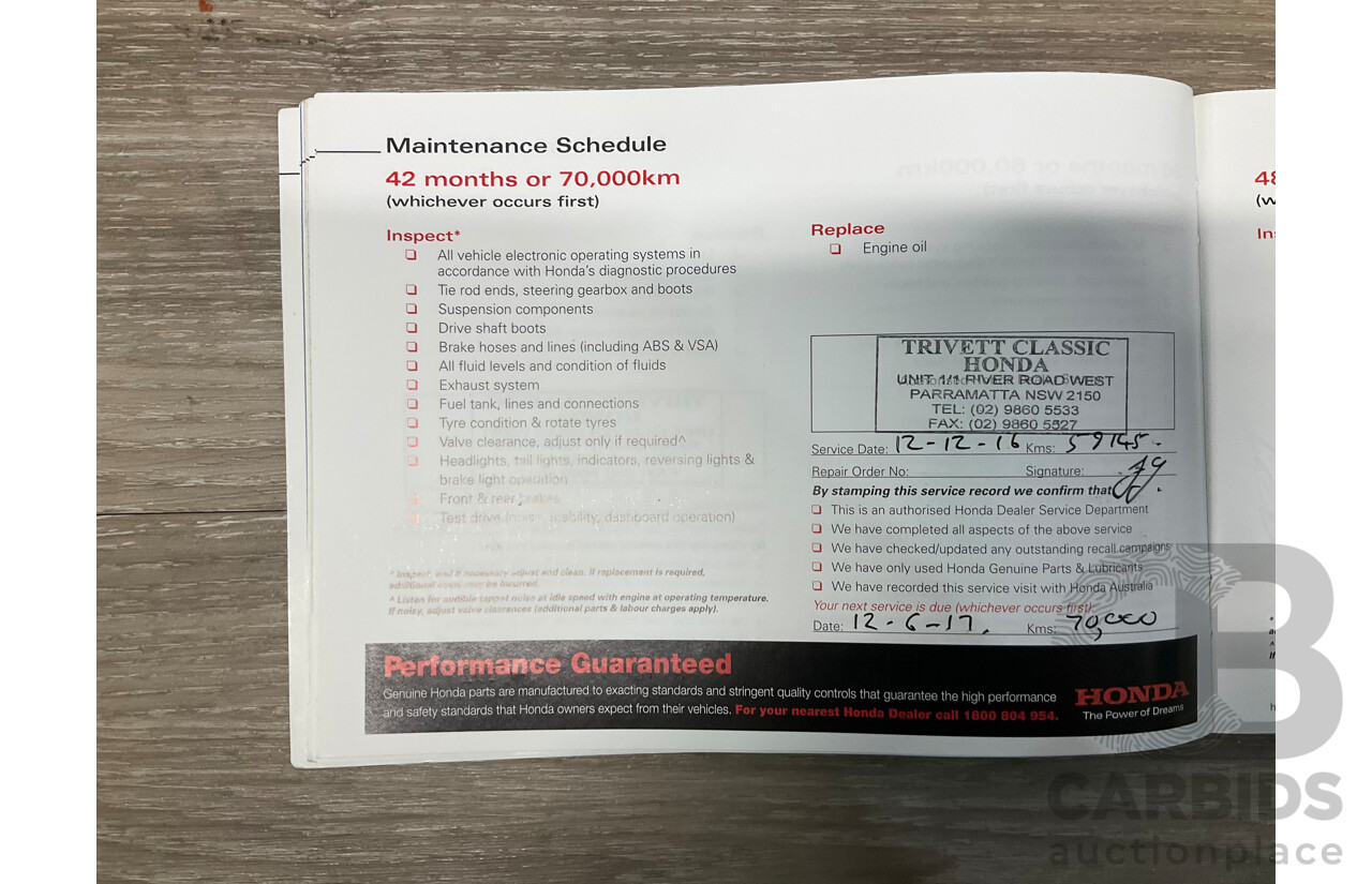 10/2012 Honda Odyssey Luxury RB MY12 4d Wagon Metallic Grey 2.4L - 7 Seater