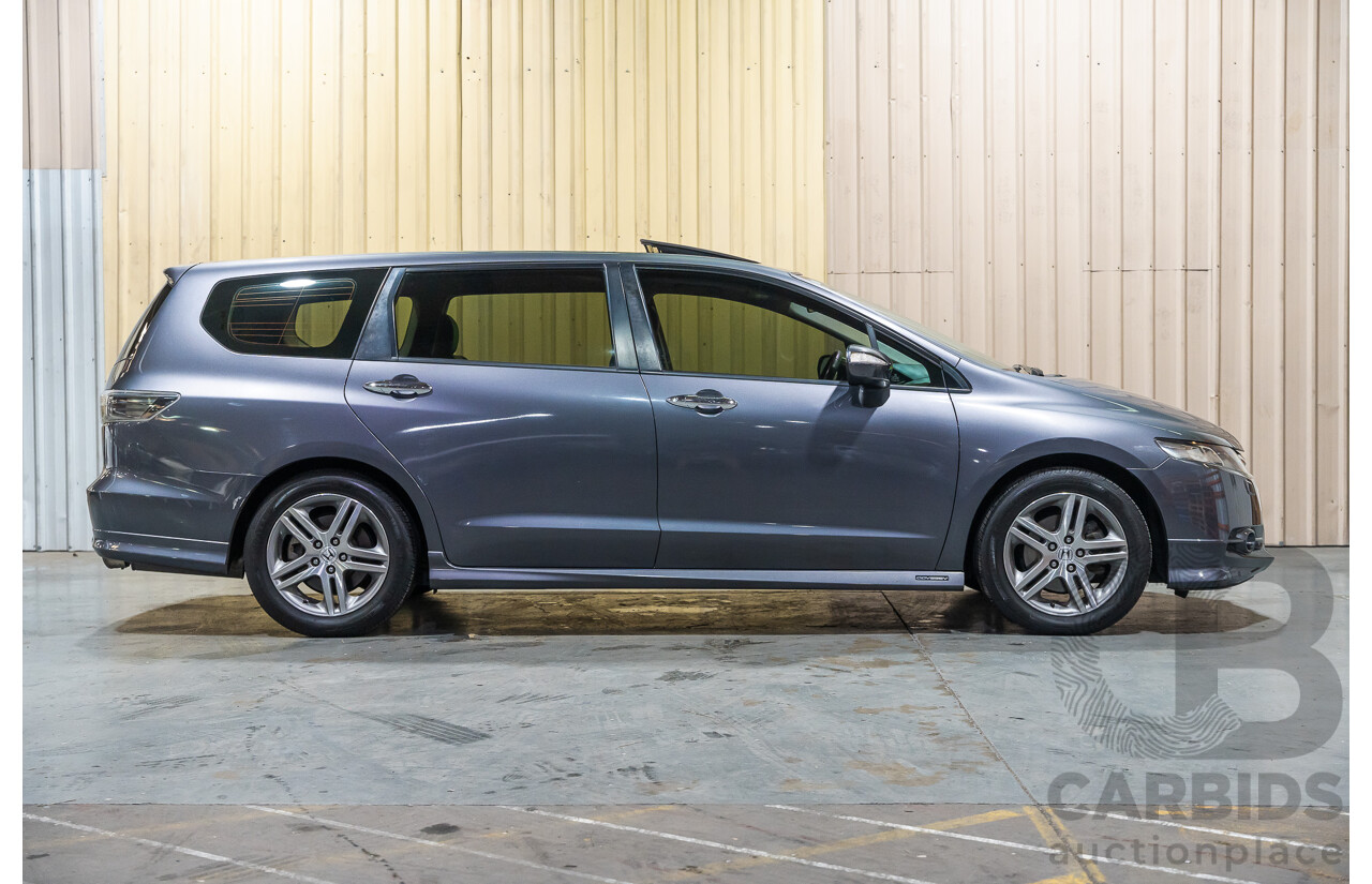 10/2012 Honda Odyssey Luxury RB MY12 4d Wagon Metallic Grey 2.4L - 7 Seater