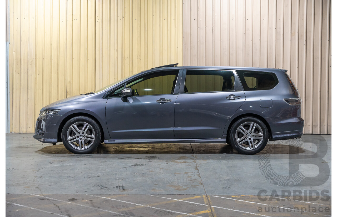10/2012 Honda Odyssey Luxury RB MY12 4d Wagon Metallic Grey 2.4L - 7 Seater
