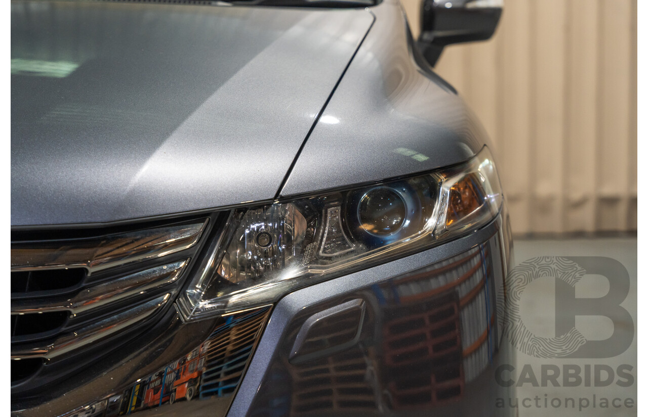 10/2012 Honda Odyssey Luxury RB MY12 4d Wagon Metallic Grey 2.4L - 7 Seater