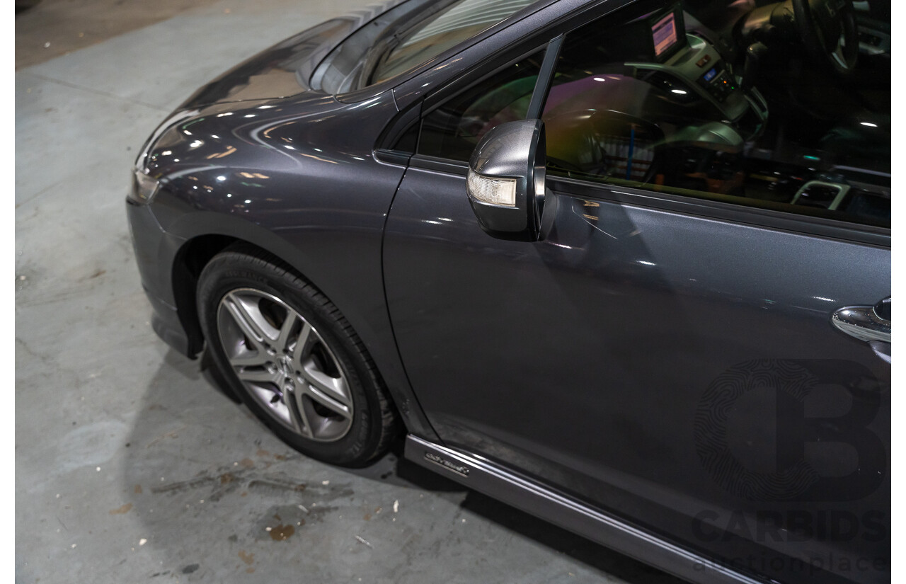 10/2012 Honda Odyssey Luxury RB MY12 4d Wagon Metallic Grey 2.4L - 7 Seater