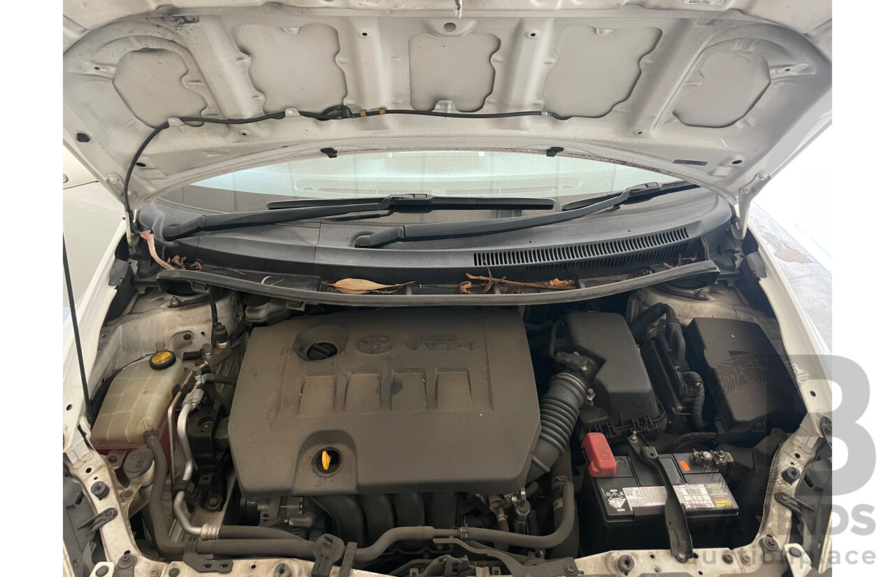 10/10 Toyota Corolla ASCENT FWD ZRE152R MY10 5D Hatchback White 1.8L