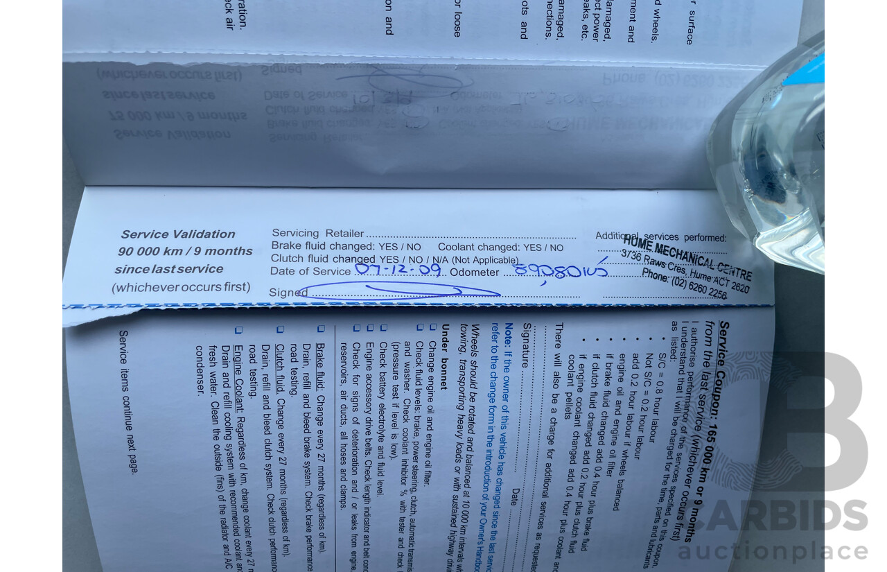 08/03 Holden Commodore EXECUTIVE RWD VY 4D Wagon White 3.8L