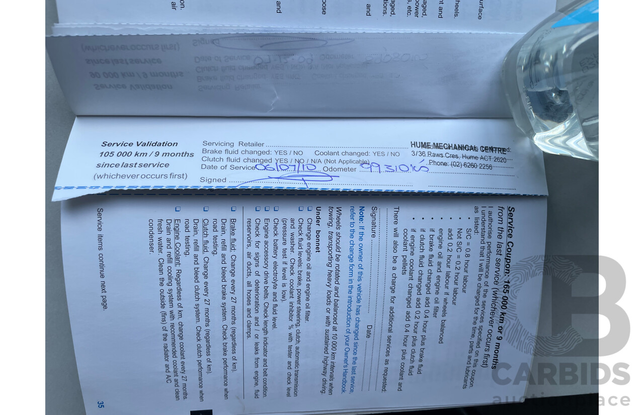 08/03 Holden Commodore EXECUTIVE RWD VY 4D Wagon White 3.8L