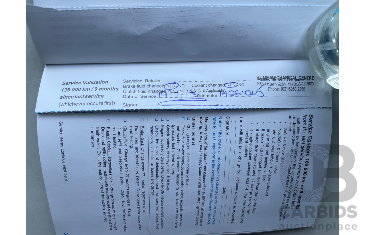 08/03 Holden Commodore EXECUTIVE RWD VY 4D Wagon White 3.8L