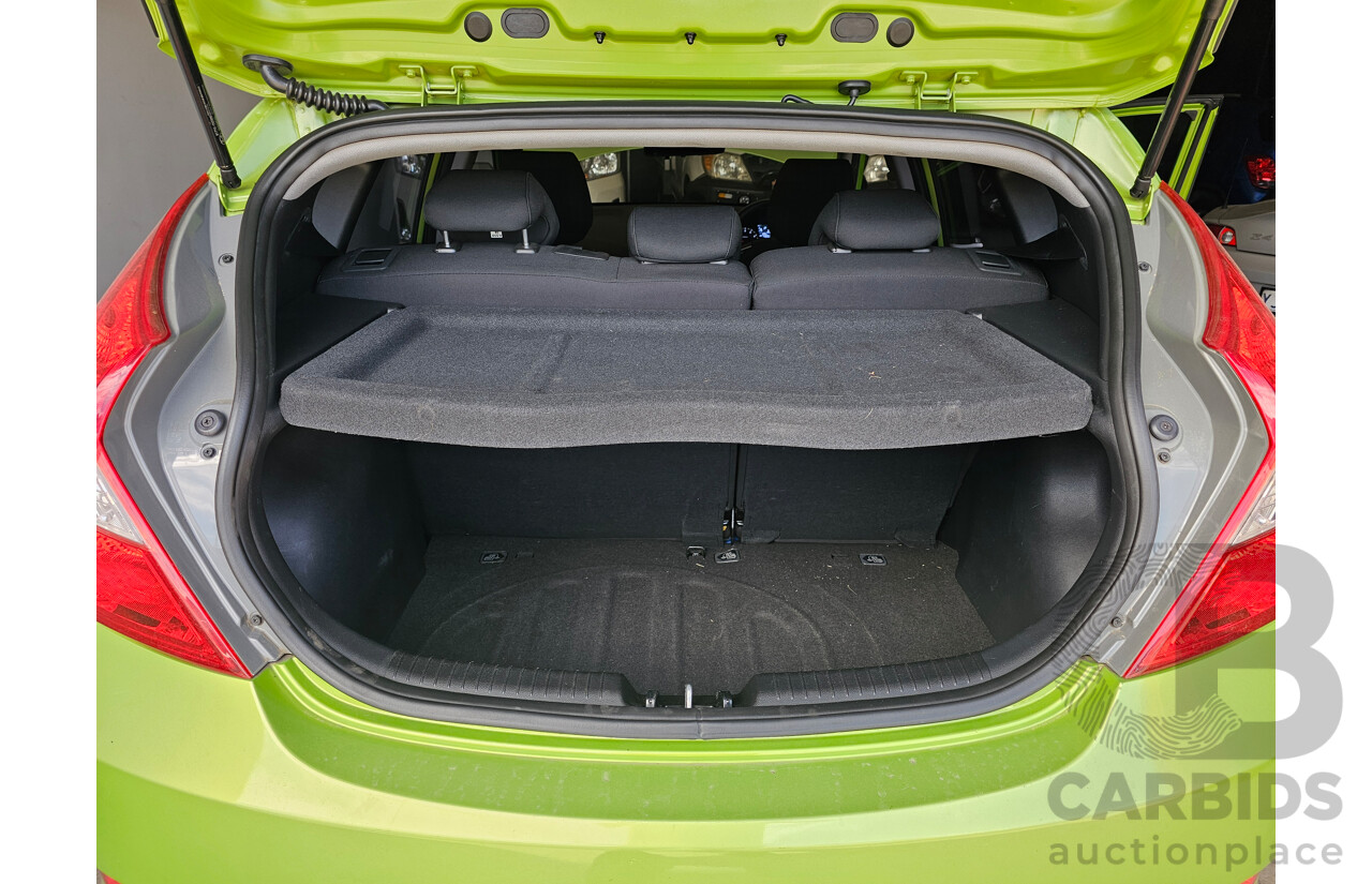 8/2013 Hyundai Accent Active RB2 5d Hatchback Green 1.6L