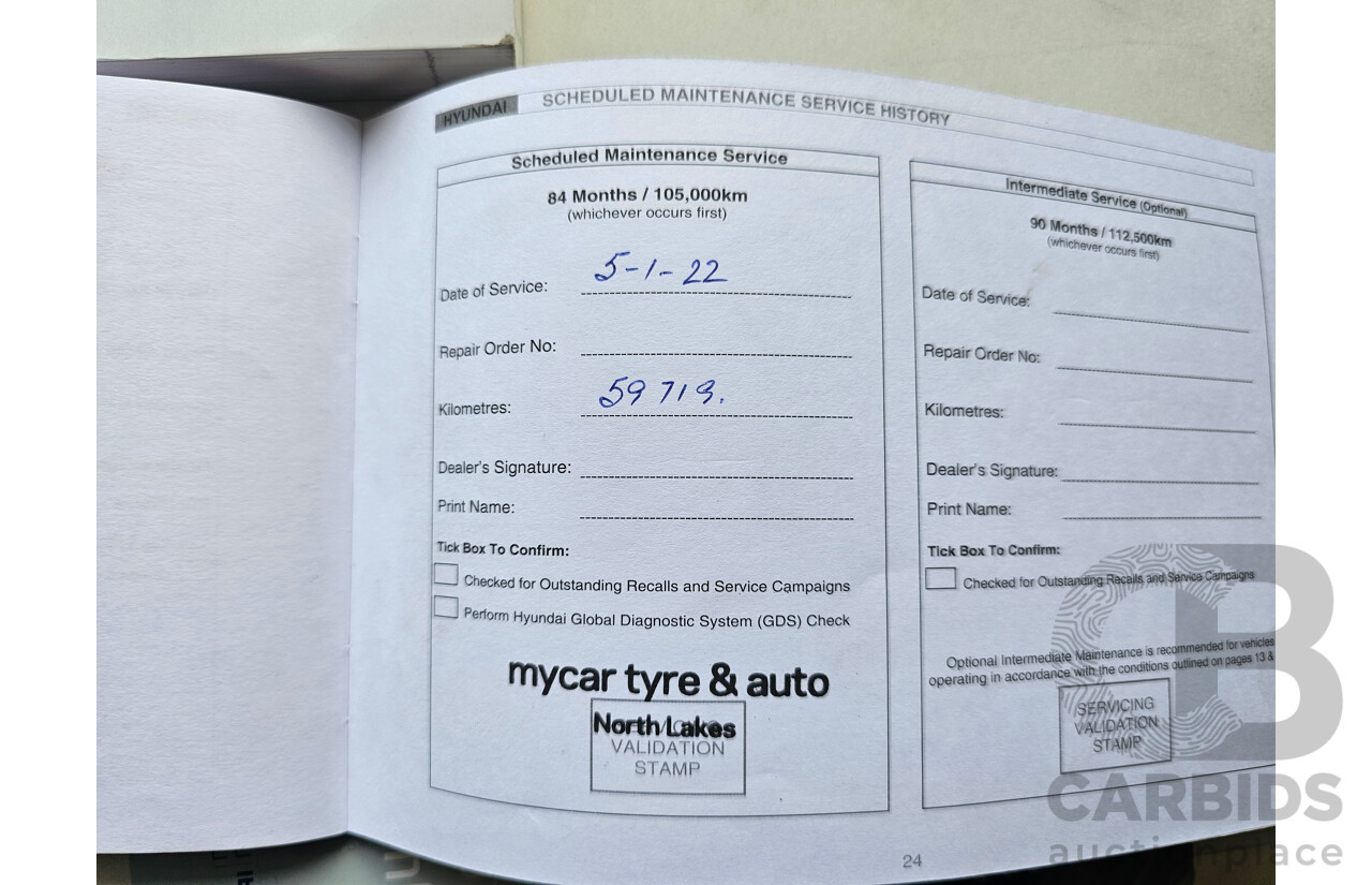 8/2013 Hyundai Accent Active RB2 5d Hatchback Green 1.6L