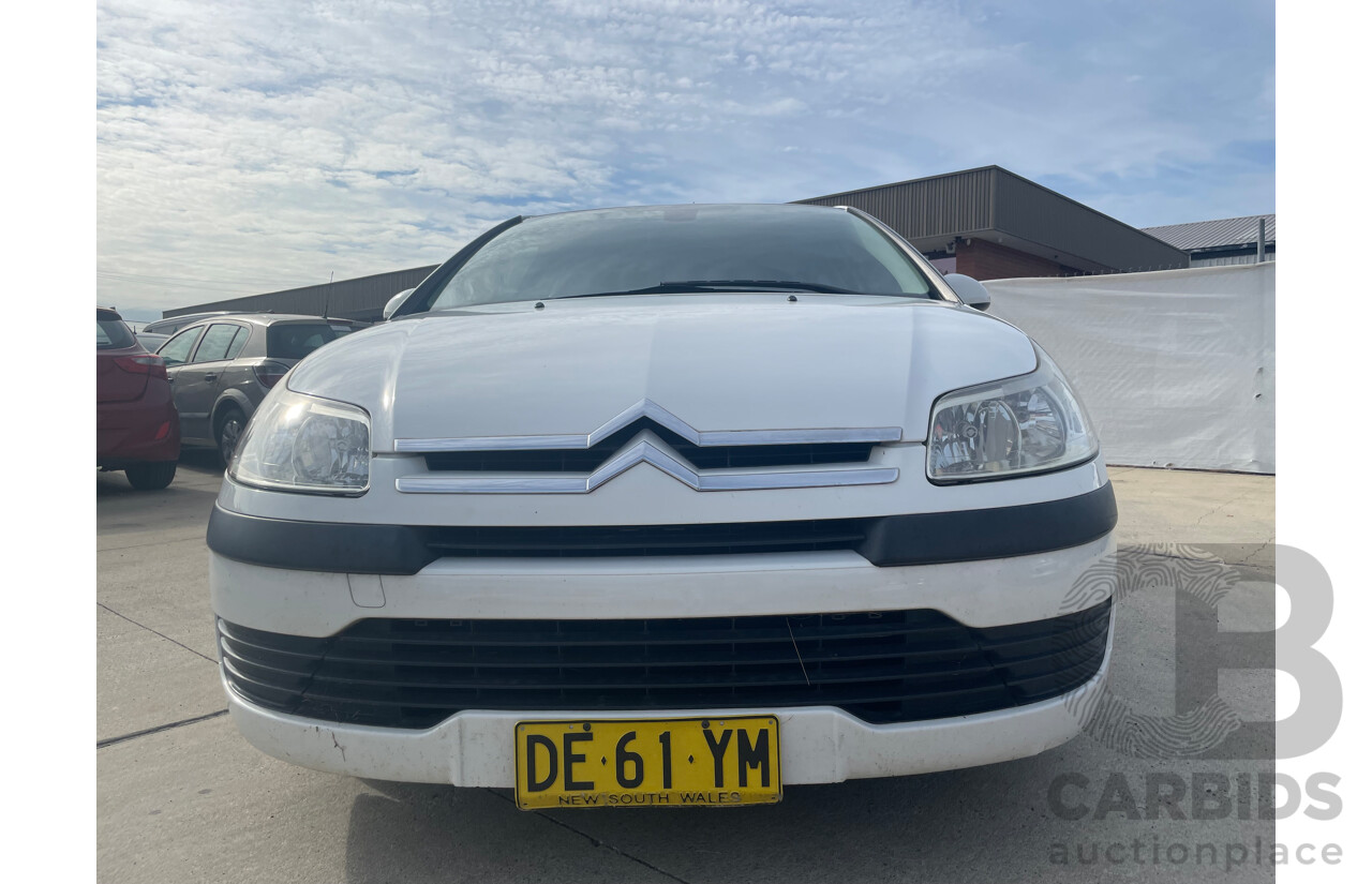 01/06 Citroen C4 SX FWD  5D Hatchback White 1.6L
