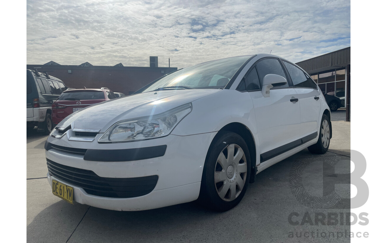 01/06 Citroen C4 SX FWD  5D Hatchback White 1.6L