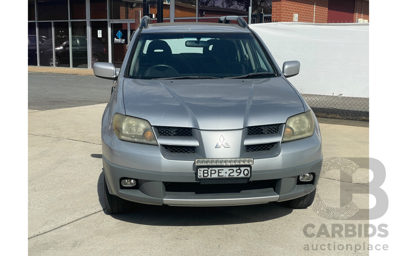 7/2003 Mitsubishi Outlander XLS ZE 4d Wagon Silver 2.4L