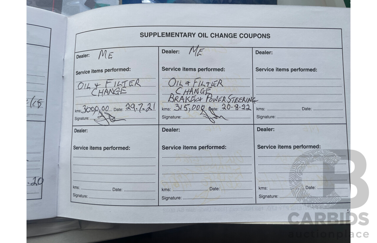 7/2003 Mitsubishi Outlander XLS ZE 4d Wagon Silver 2.4L