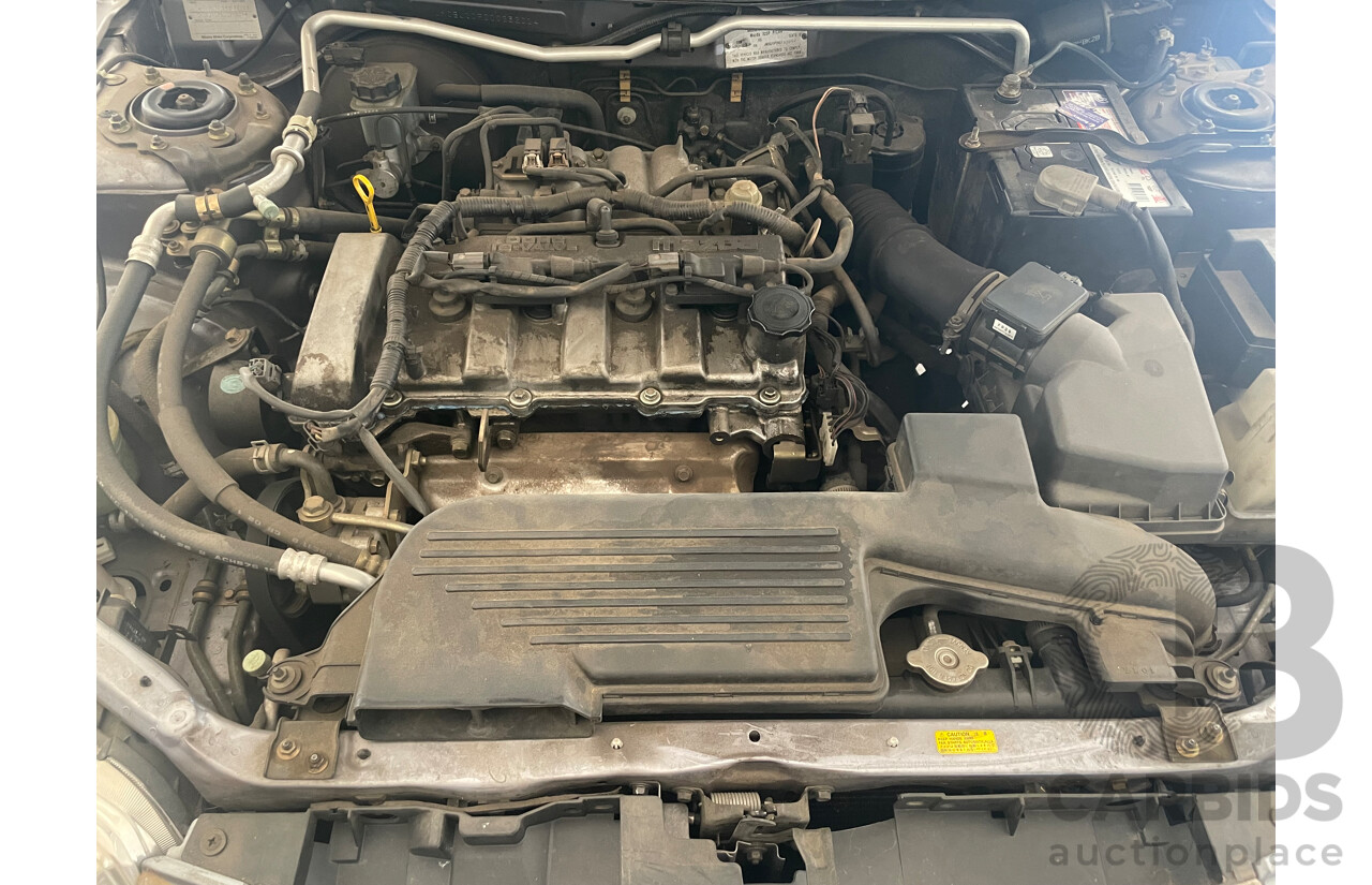 3/2003 Mazda 323 Astina  BJ 5d Hatchback Grey 1.8L