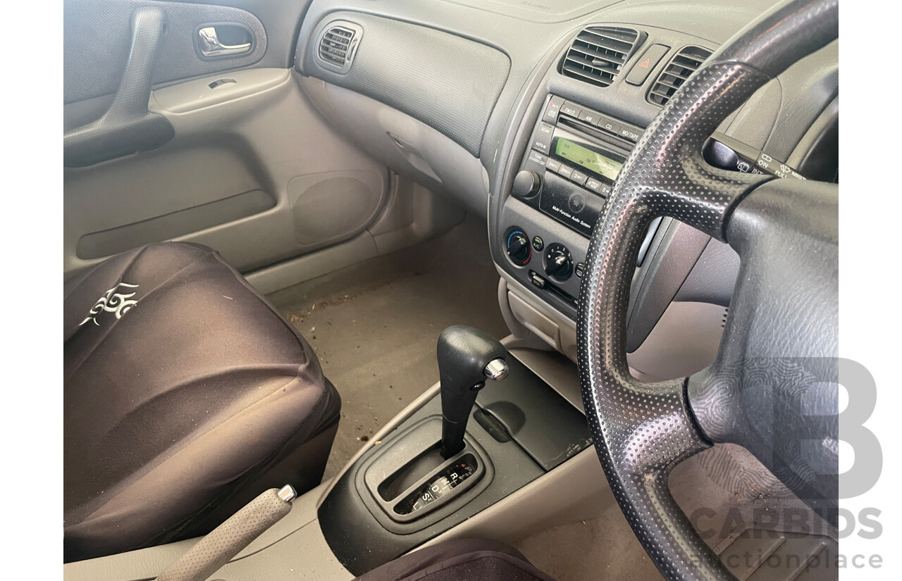 3/2003 Mazda 323 Astina  BJ 5d Hatchback Grey 1.8L