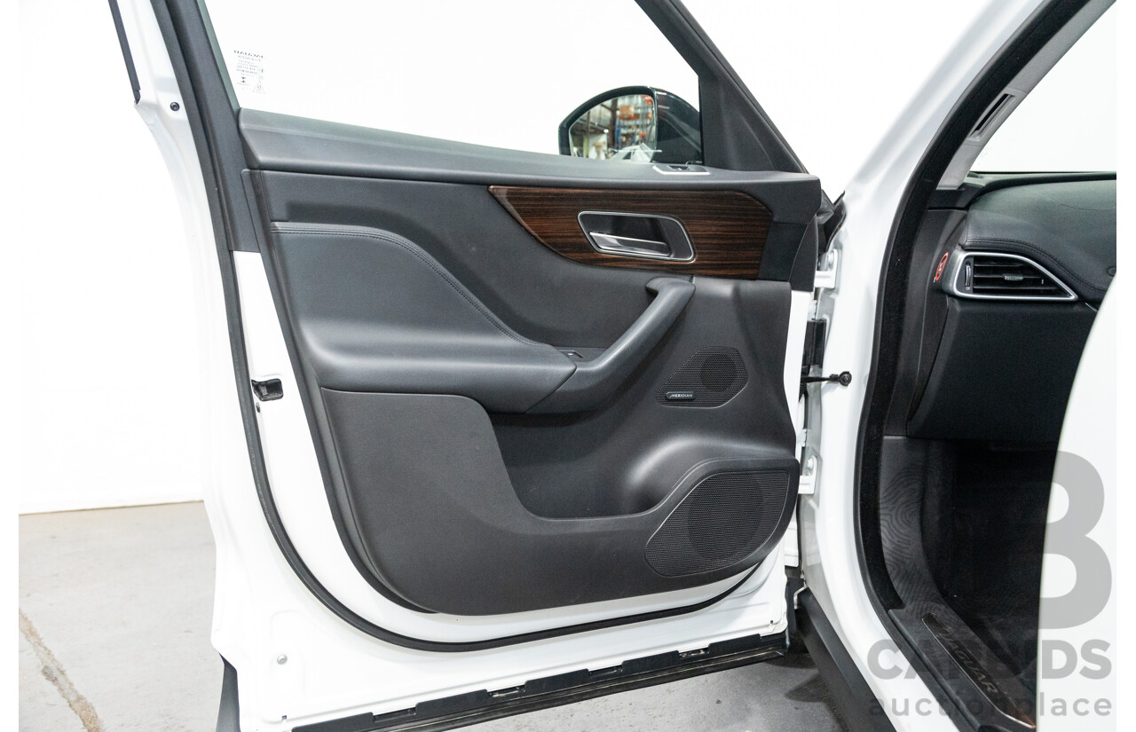 07/2017 Jaguar F-Pace 30d Portfolio (AWD) X761 MY17 4d Wagon Polaris White Twin Turbo Diesel 3.0L