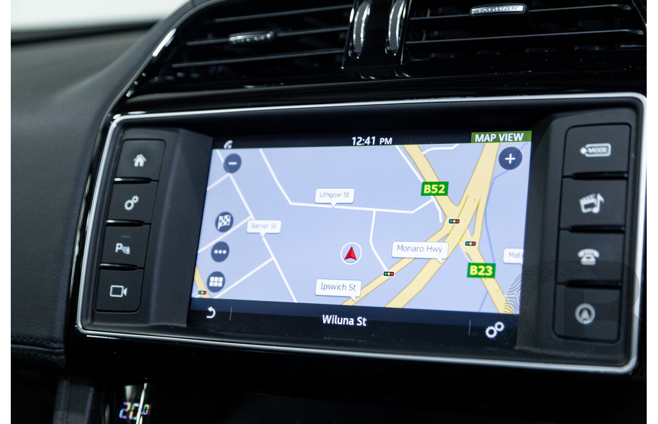 07/2017 Jaguar F-Pace 30d Portfolio (AWD) X761 MY17 4d Wagon Polaris White Twin Turbo Diesel 3.0L