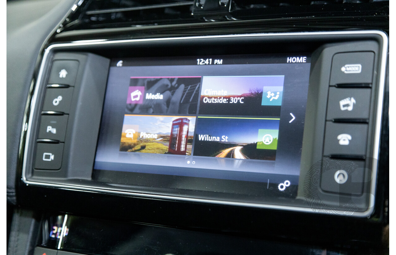 07/2017 Jaguar F-Pace 30d Portfolio (AWD) X761 MY17 4d Wagon Polaris White Twin Turbo Diesel 3.0L