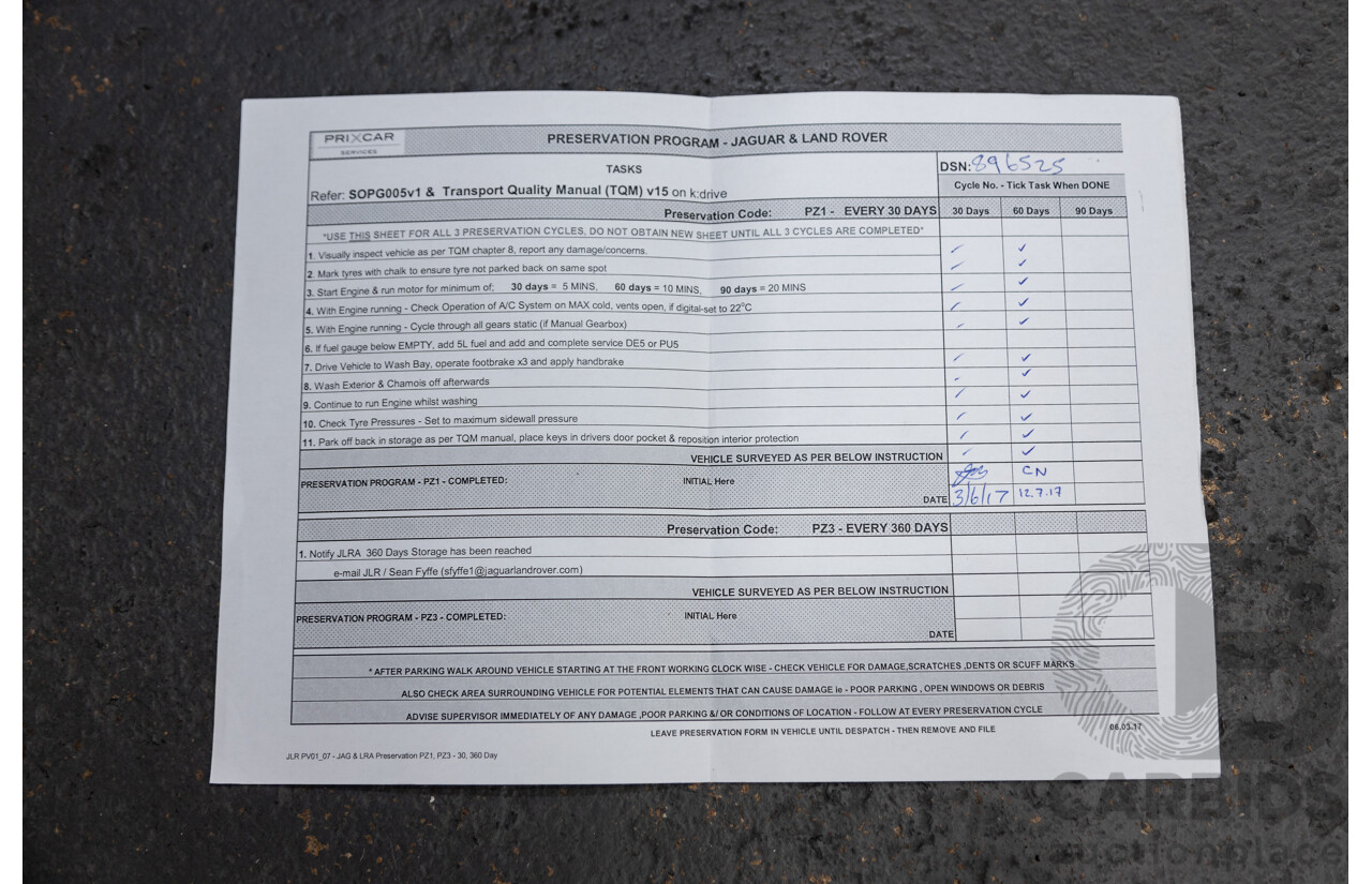 07/2017 Jaguar F-Pace 30d Portfolio (AWD) X761 MY17 4d Wagon Polaris White Twin Turbo Diesel 3.0L