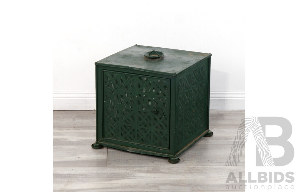 Vintage Metal Hanging Meatsafe