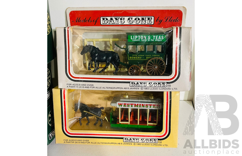 Collection of Collectible Replica Vintage and Other Matchbox, Australia Post and Days Gone by Lledo Cars