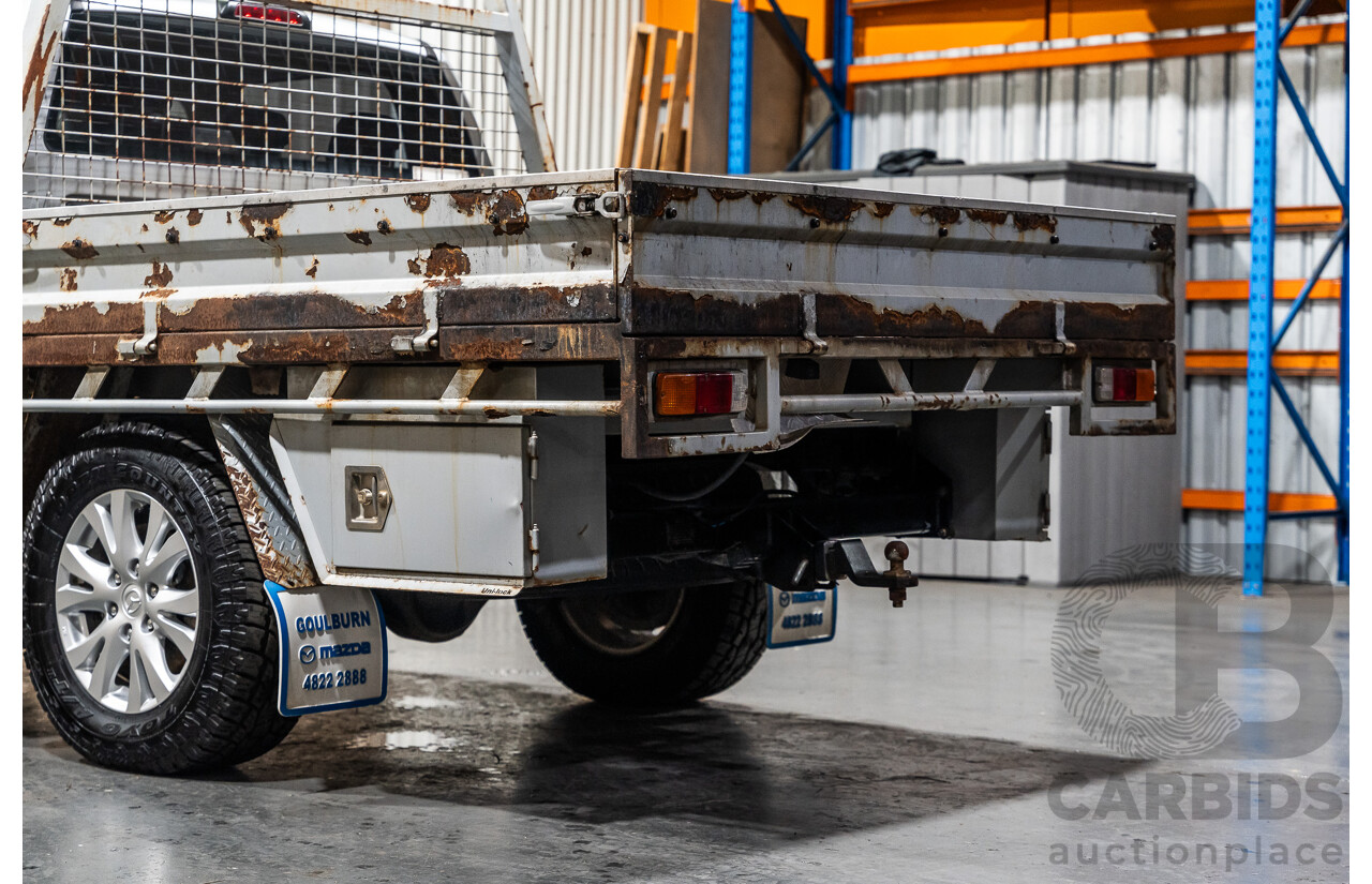 1/2013 Mazda BT50 XT (4x4) 4d Dual Cab Utility Silver Turbo Diesel 3.2L