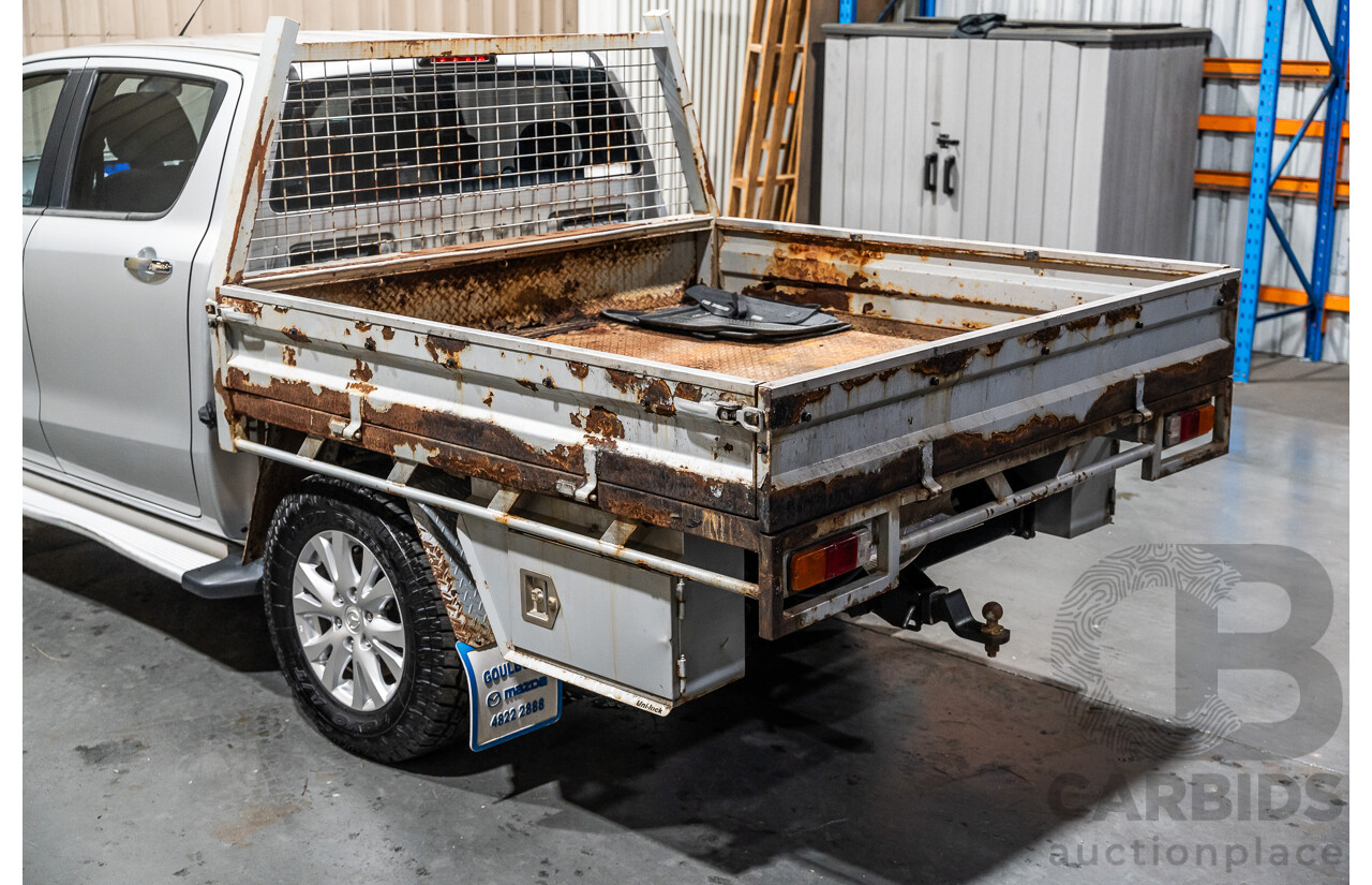 1/2013 Mazda BT50 XT (4x4) 4d Dual Cab Utility Silver Turbo Diesel 3.2L