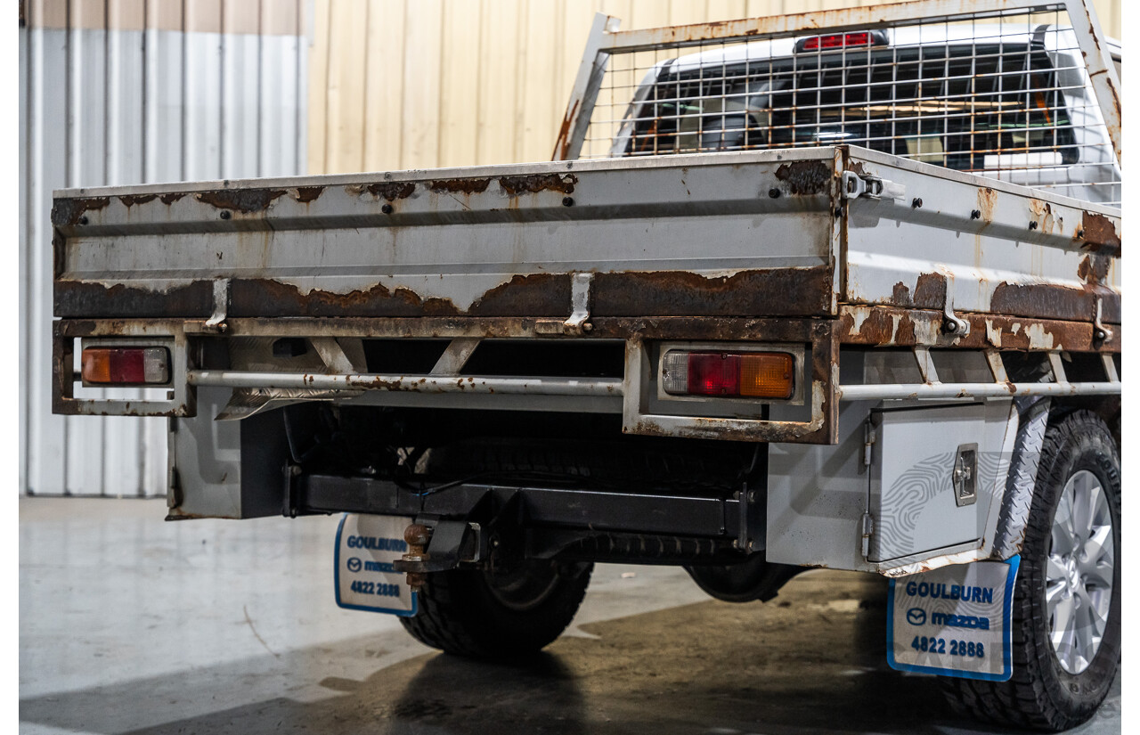 1/2013 Mazda BT50 XT (4x4) 4d Dual Cab Utility Silver Turbo Diesel 3.2L