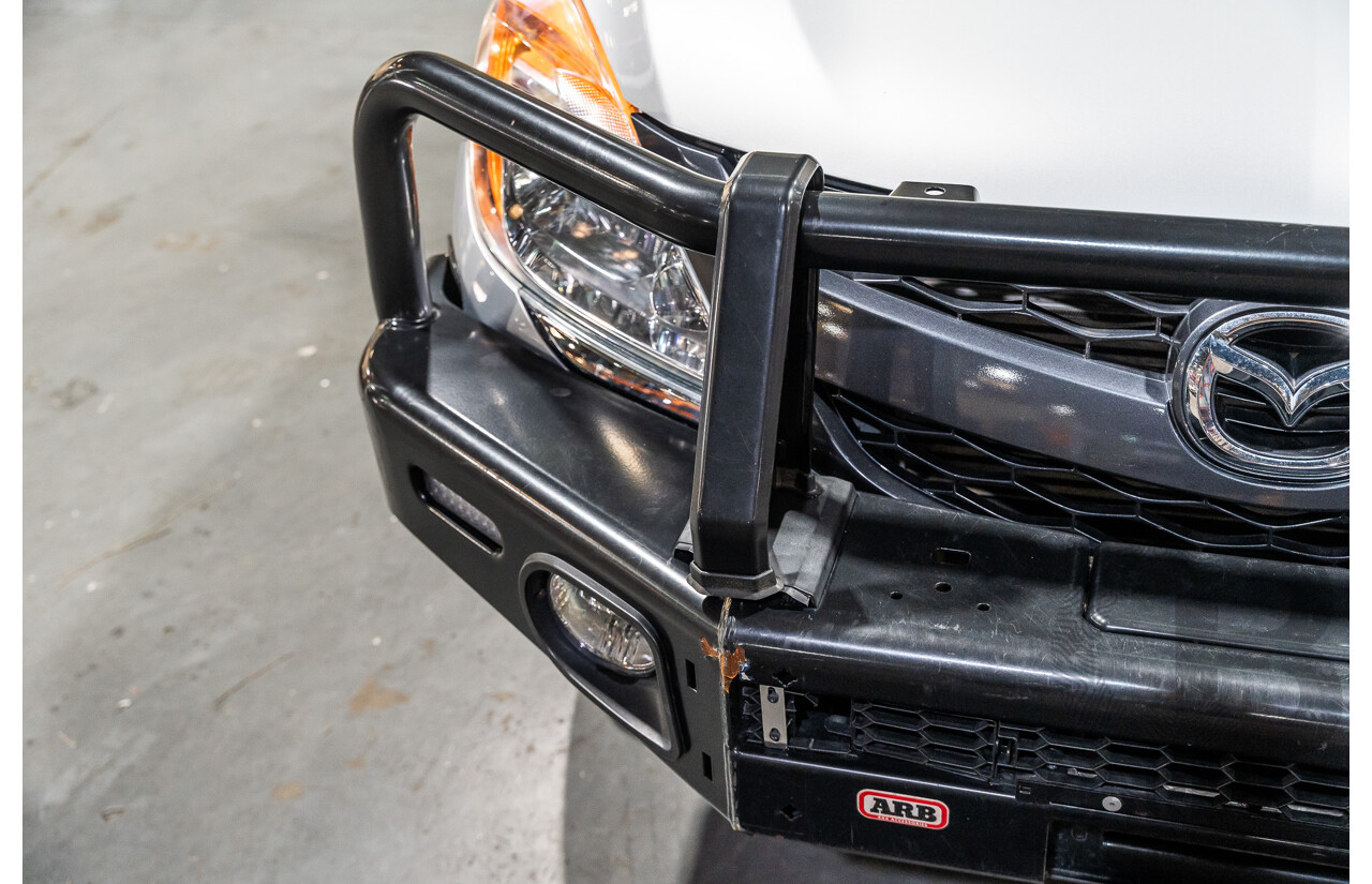 1/2013 Mazda BT50 XT (4x4) 4d Dual Cab Utility Silver Turbo Diesel 3.2L