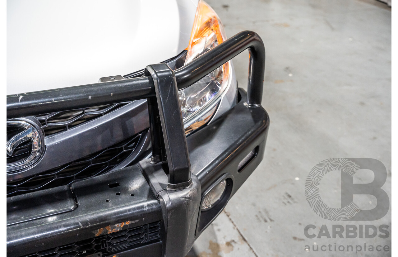 1/2013 Mazda BT50 XT (4x4) 4d Dual Cab Utility Silver Turbo Diesel 3.2L