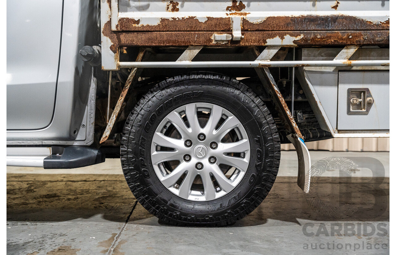 1/2013 Mazda BT50 XT (4x4) 4d Dual Cab Utility Silver Turbo Diesel 3.2L